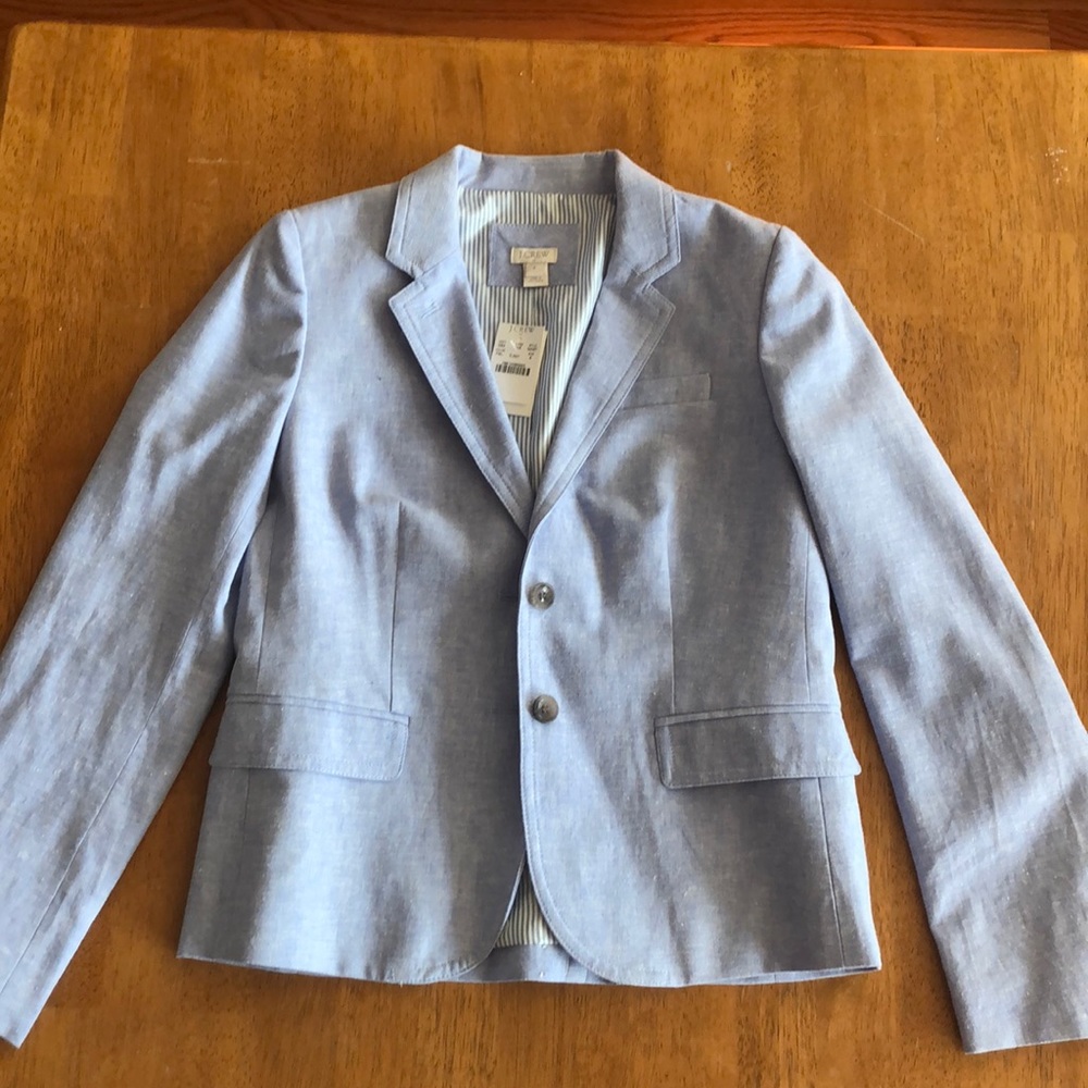 J Crew blazer - periwinkle - size 8